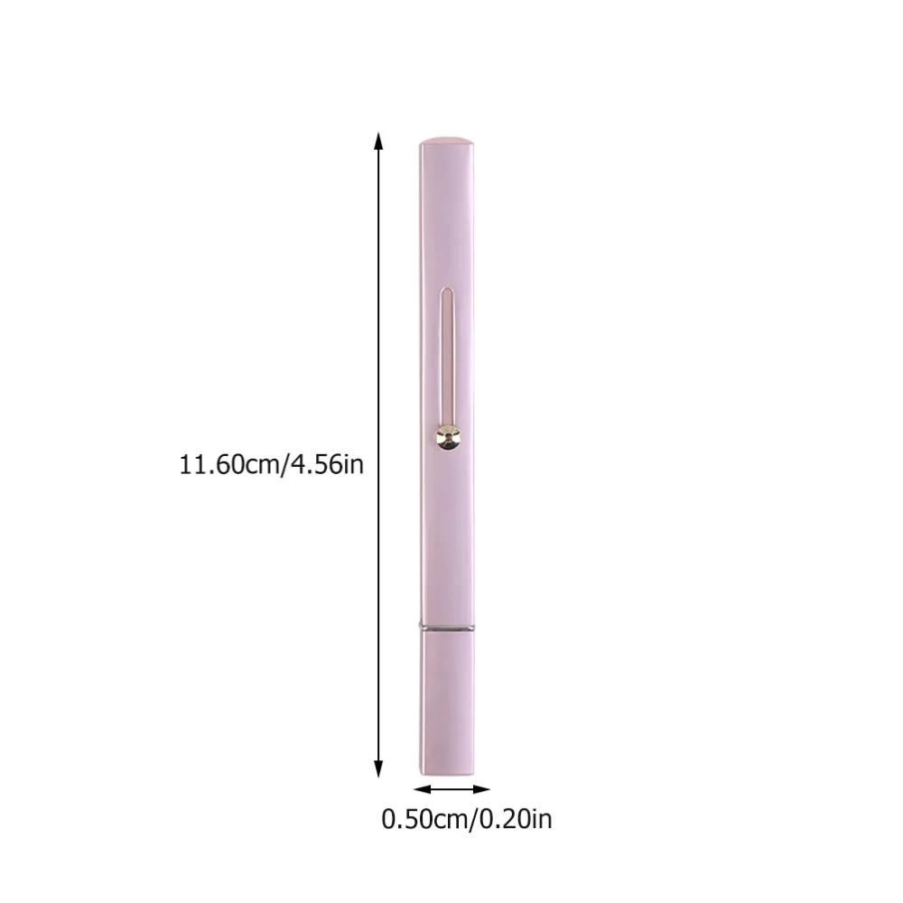 1Pc Multi-function Makeup Brush Thick Thin Double-headed Cosmetic Brush (Pink)