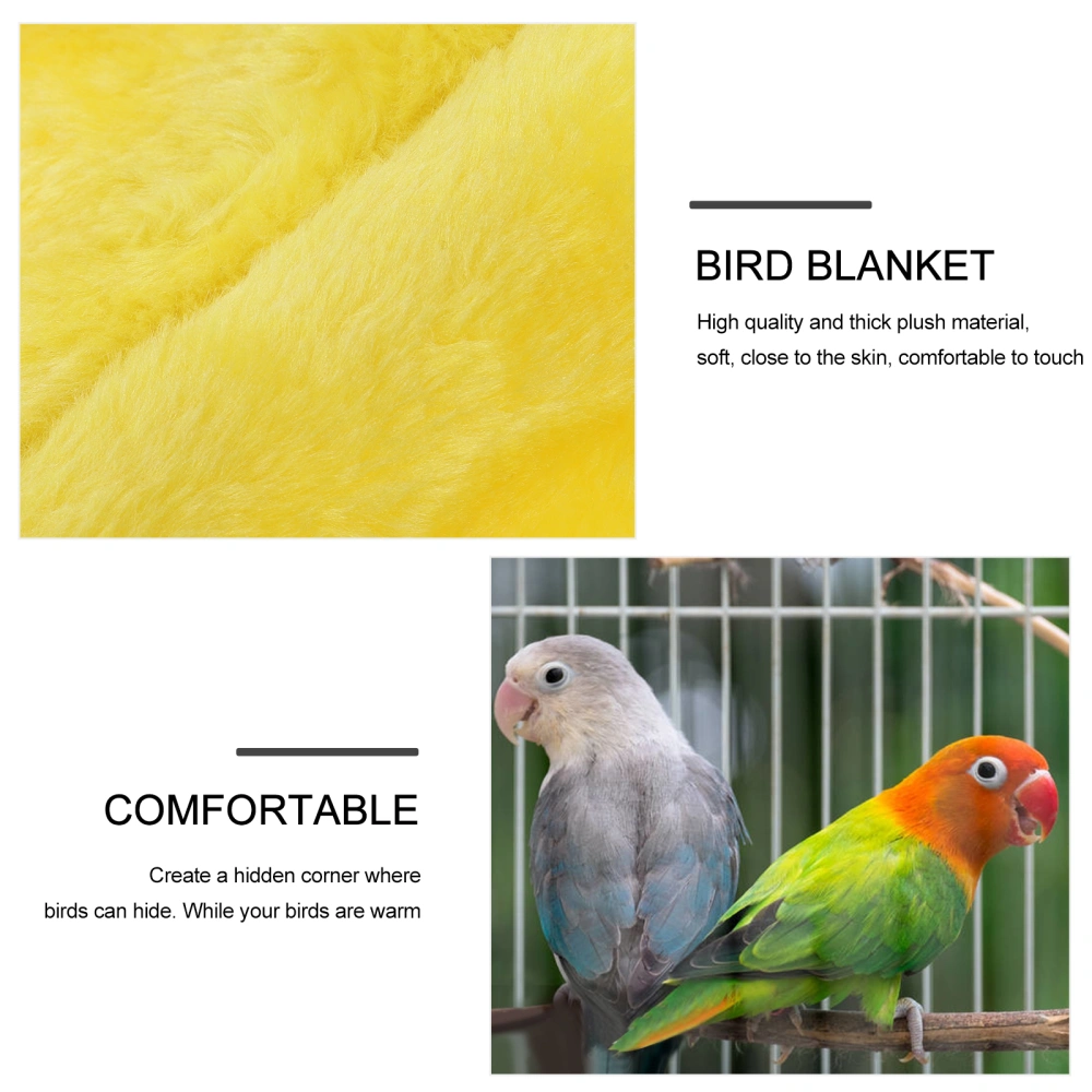 1pc Bird Blanket House Bed Hanging Hammock Toy Parrot Cage Snuggle Hut