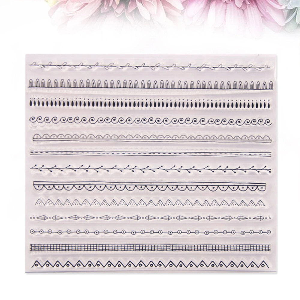 Clear Stamp Transparent Seal Stamps for DIY Scrapbooking Craft Photo Album Diary Decoration (T1320)