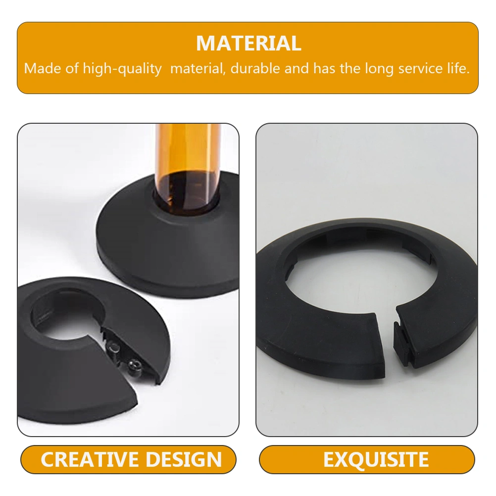 12pcs Pipe Cover Decoration Water Pipe Wall Cover Plastic Radiator Pipe Cover