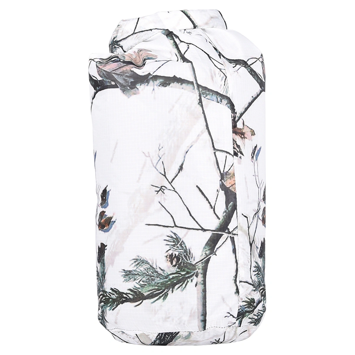 8L Snow Pattern Camouflage Portable Waterproof Compression Bag Waterproof Dry Bag Pack Sack for Swimming Rafting Kayaking River Trekking Floating Sailing Canoing Boating