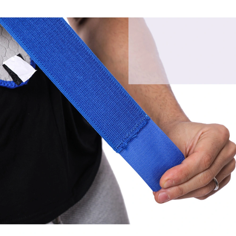 1PC Outdoor Sports Wrist Pad Bandage Wristbands Wristguard Adjustable Fitness Wrist Support Hand Protector Blue