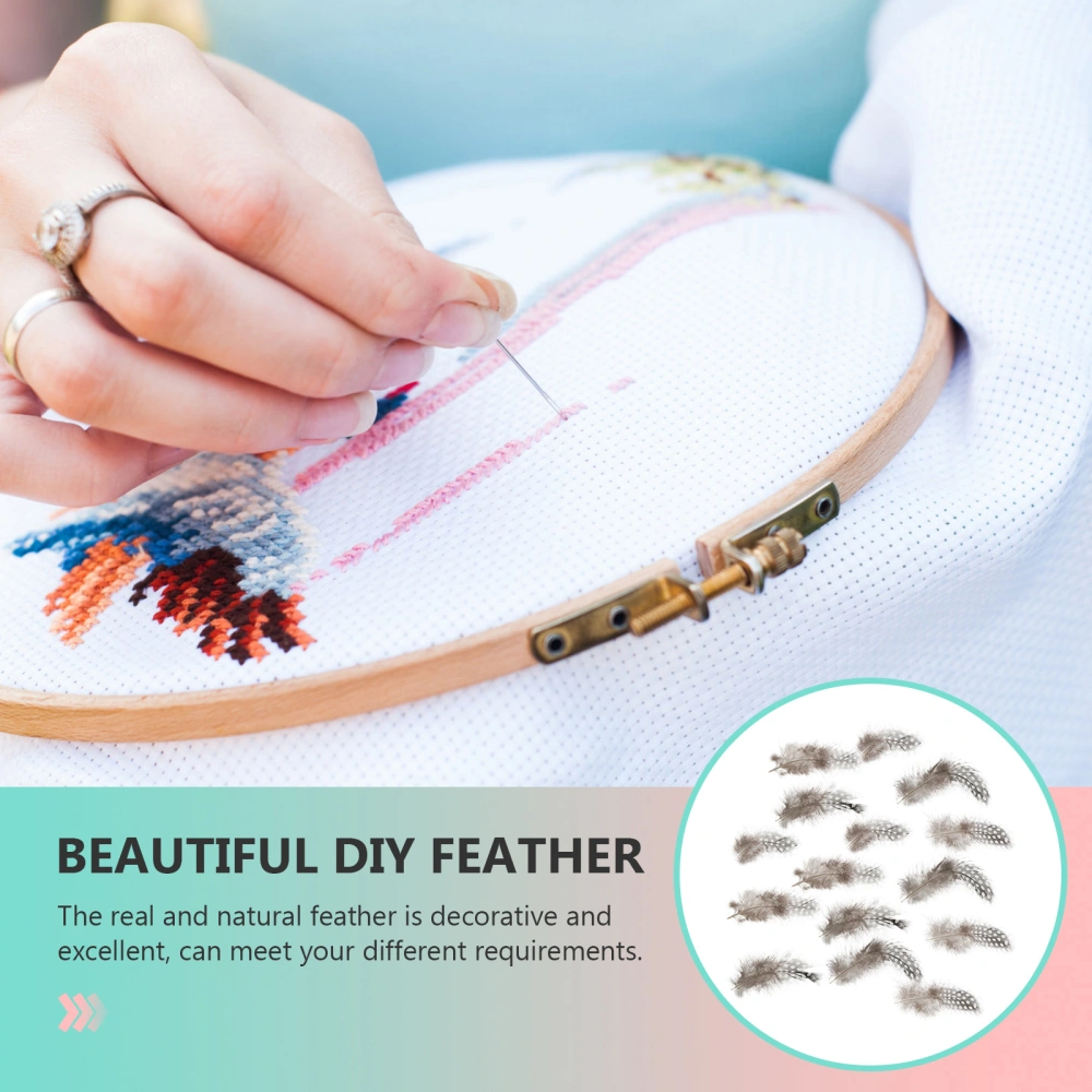 100Pcs Natural Feather Beautiful Dream Catcher Feathers Creative DIY Props