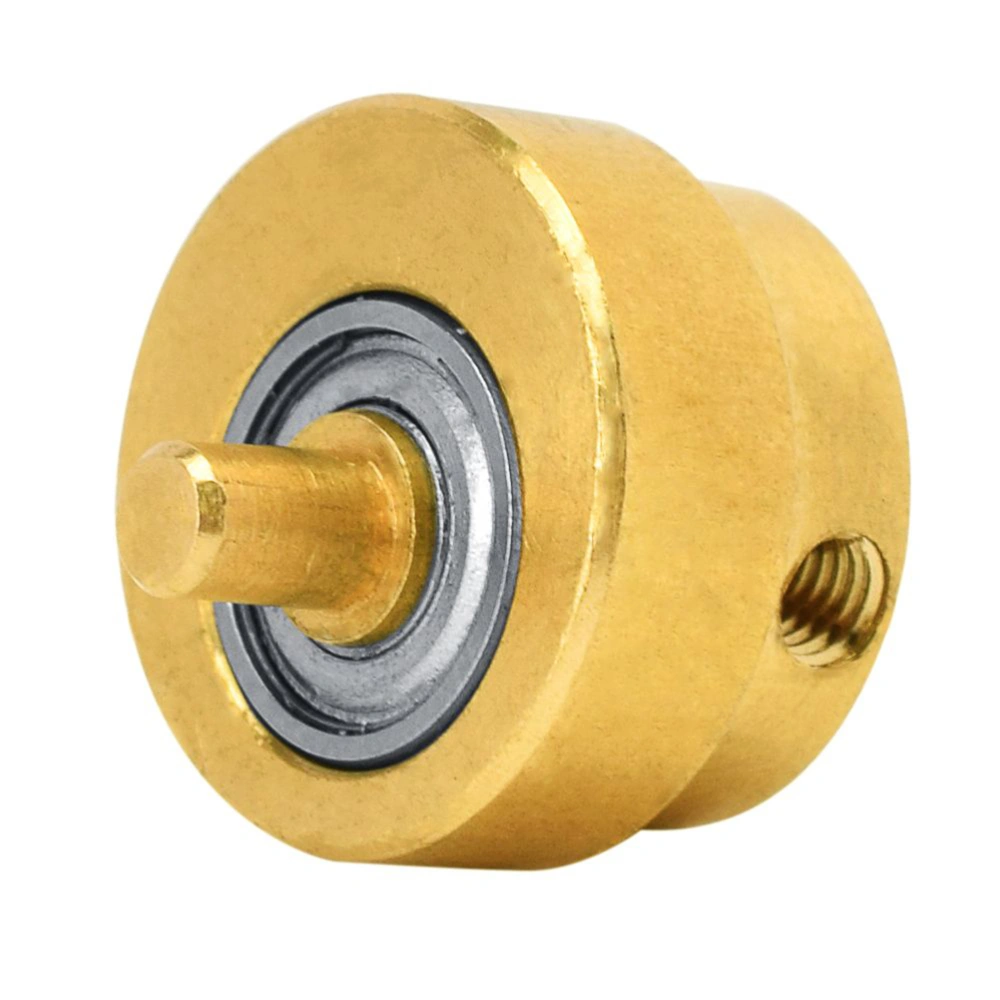 1pc Machine Rotary Cam Wheel with Screw Practical Replacement Bearing Part Accessories (Golden)