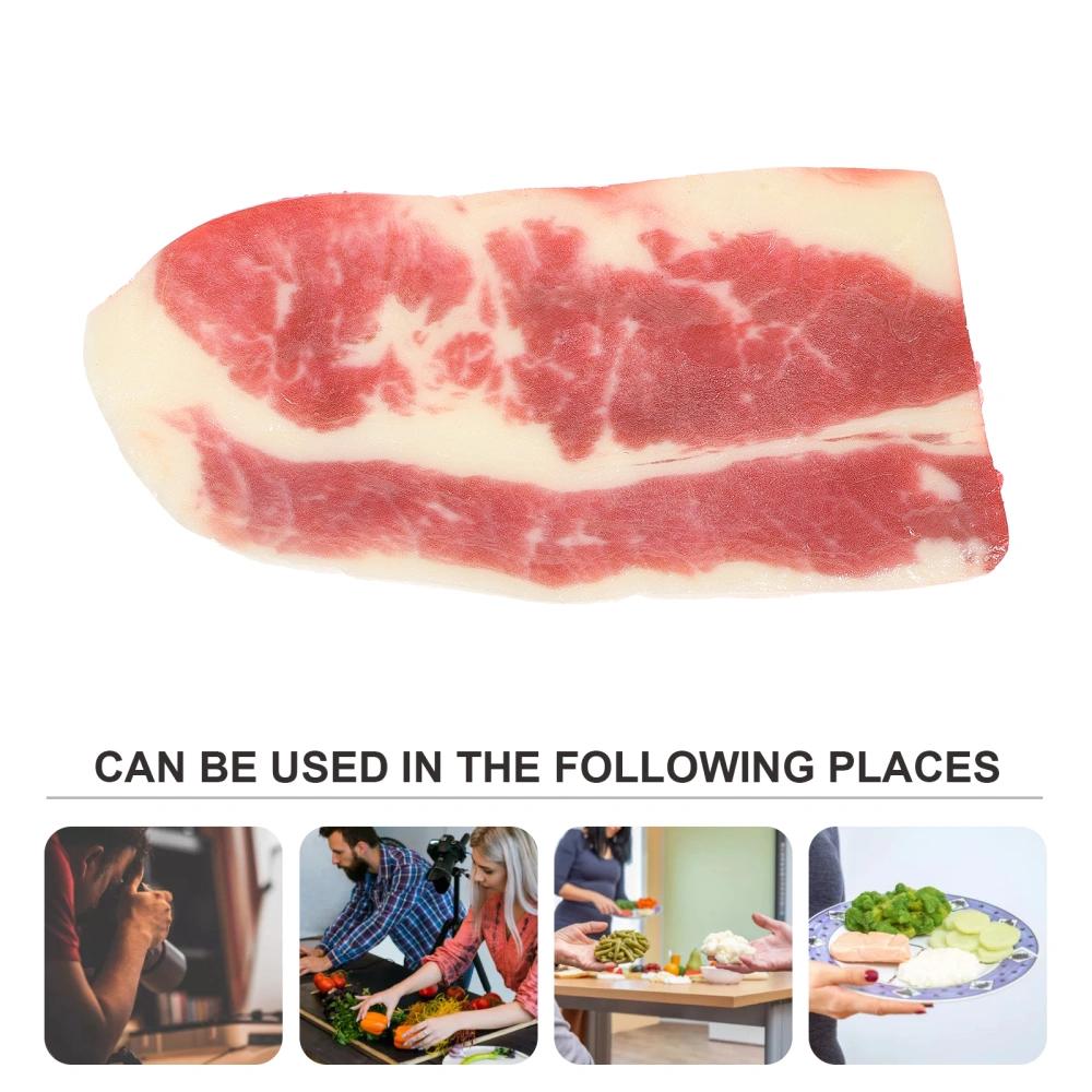 Fake Beef Prop Photography Beef Model Artificial Meat Prop Kids Pretend Play Toy