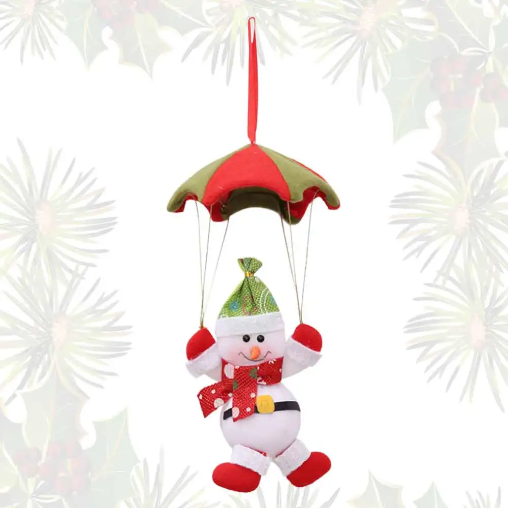 Christmas Tree Decorations Xmas Pendant Haning Drop Ornaments Gifts for Home Party (Snowman)