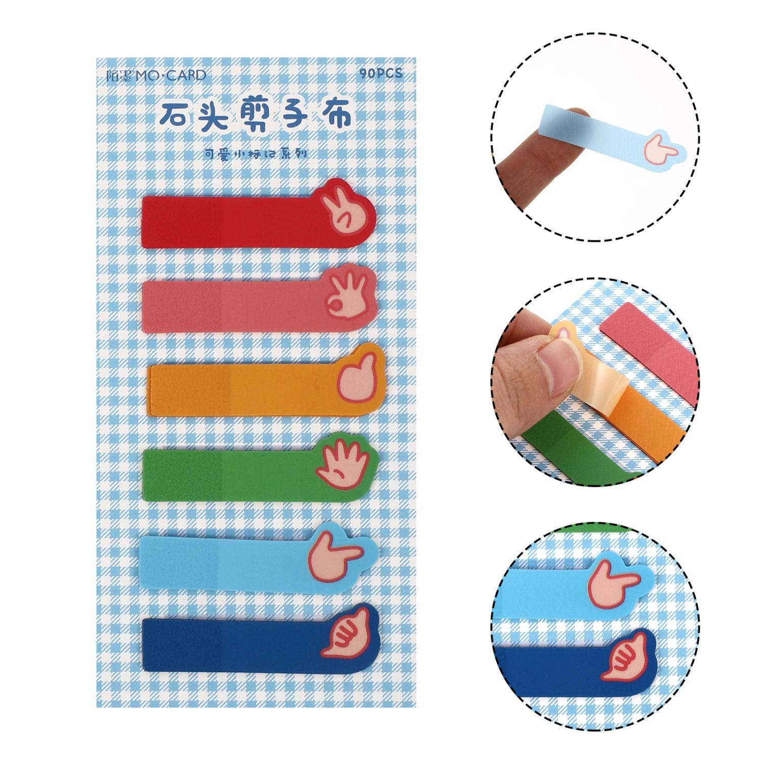180pcs Multi-function Memo Pads Sticky Pads Self-stick Notepads (Assorted Color)