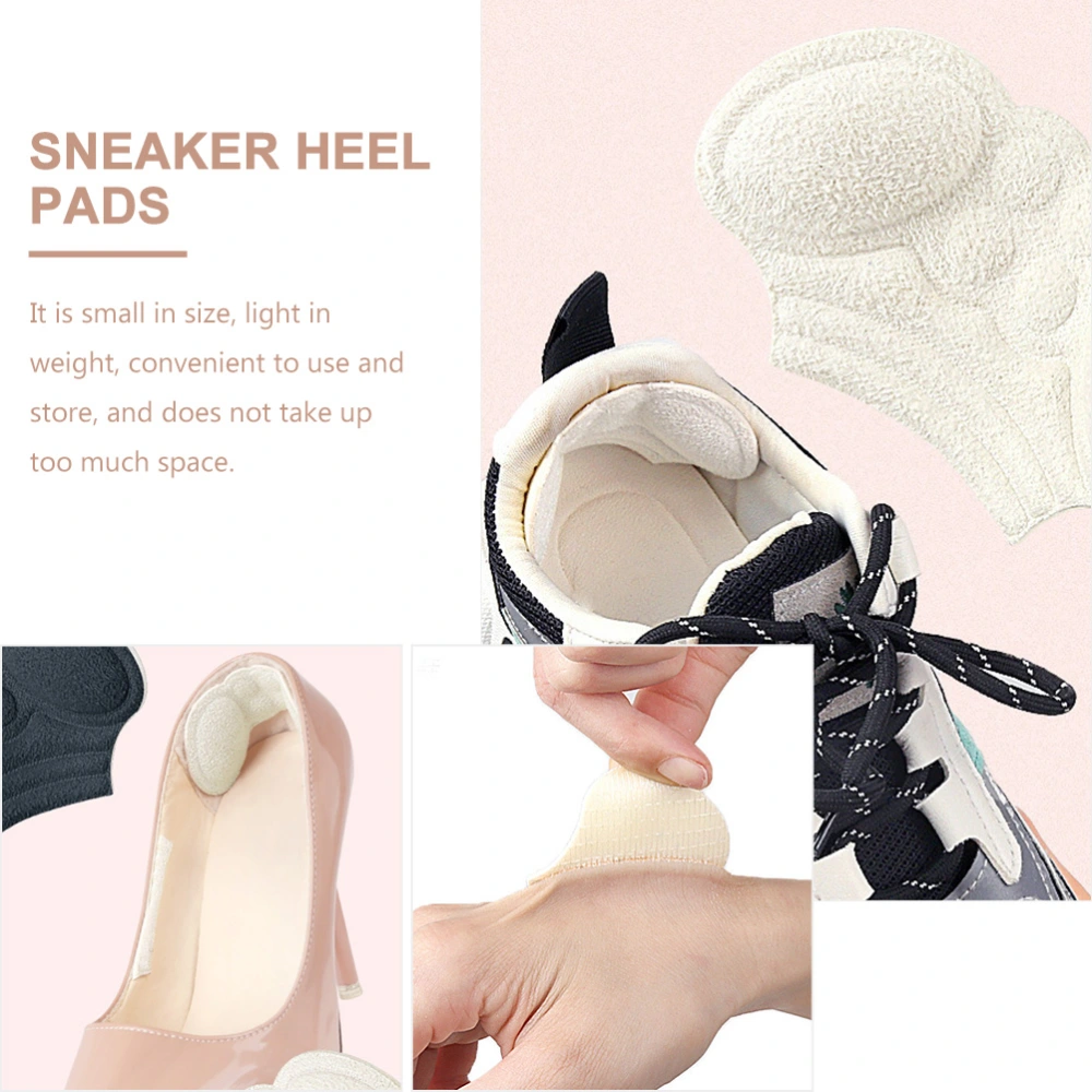 4 Pairs of Heel Pads Inserts Heel Protectors Cushions Invisible Shoe Heel Pads Sneaker Heel Pads