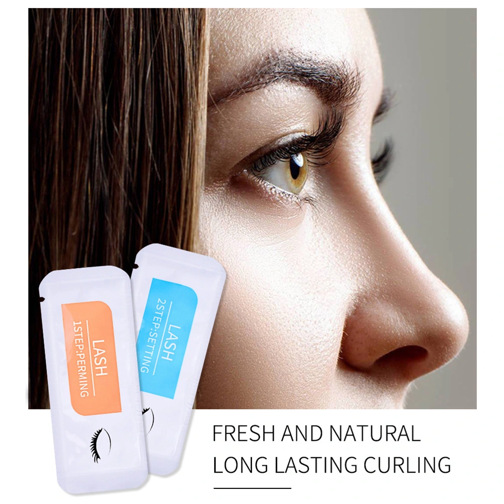4PCS Eyelash Curling Supplies Lash Shaping Pieces Eyelash Beauty Tools Cosmetic Accessories (Fixing Agent)