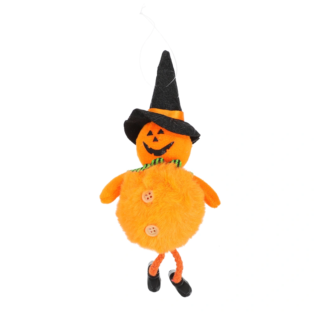 1pc Adorable Halloween Decors Unique Ghost Ornament Pumpkin Doll for Party