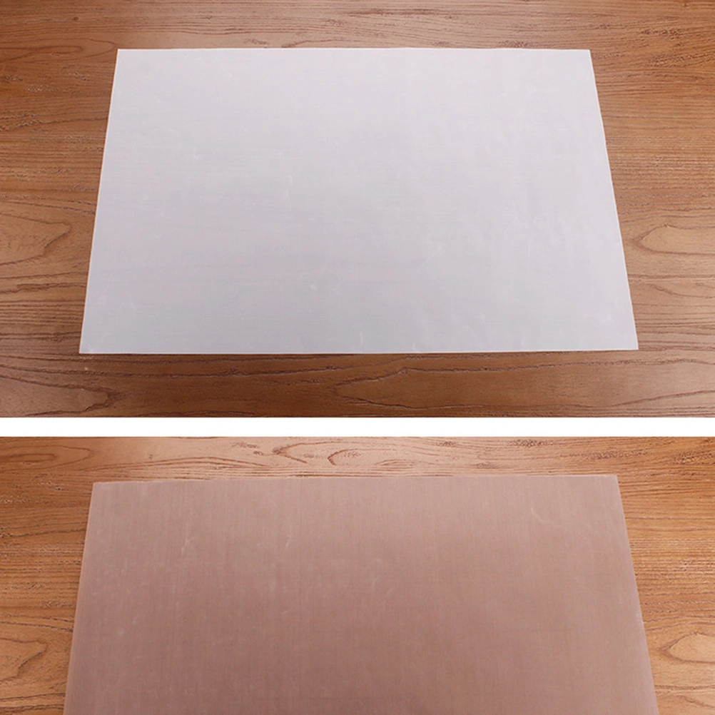 60x40cm Reusable Non-Stick Oven Liners High Temperature Resistant Bakeware Baking Cooking Paper Kitchen Accessories for Home Cooks (White)