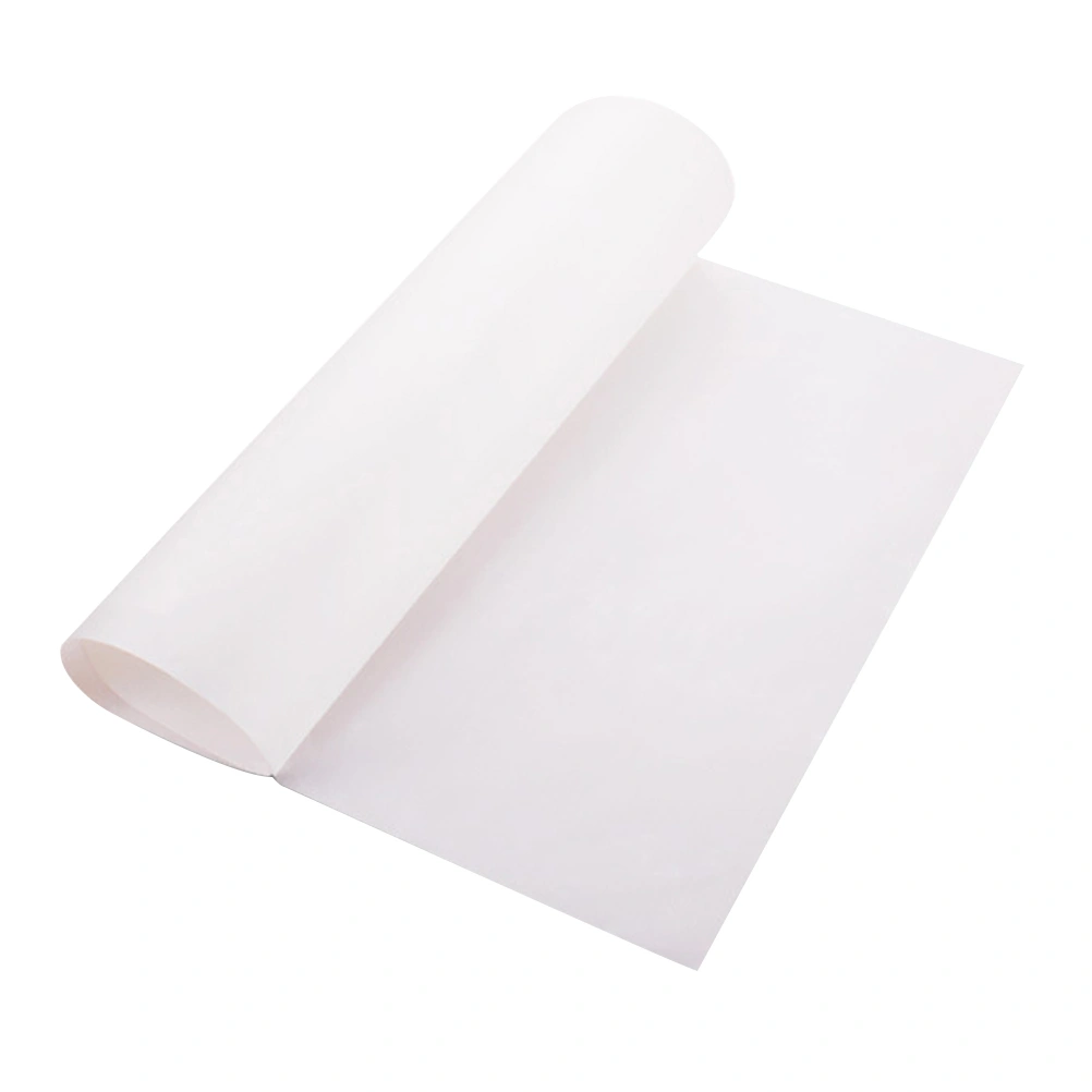 60x40cm Reusable Non-Stick Oven Liners High Temperature Resistant Bakeware Baking Cooking Paper Kitchen Accessories for Home Cooks (White)