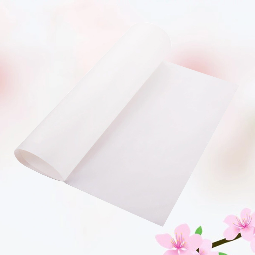 60x40cm Reusable Non-Stick Oven Liners High Temperature Resistant Bakeware Baking Cooking Paper Kitchen Accessories for Home Cooks (White)