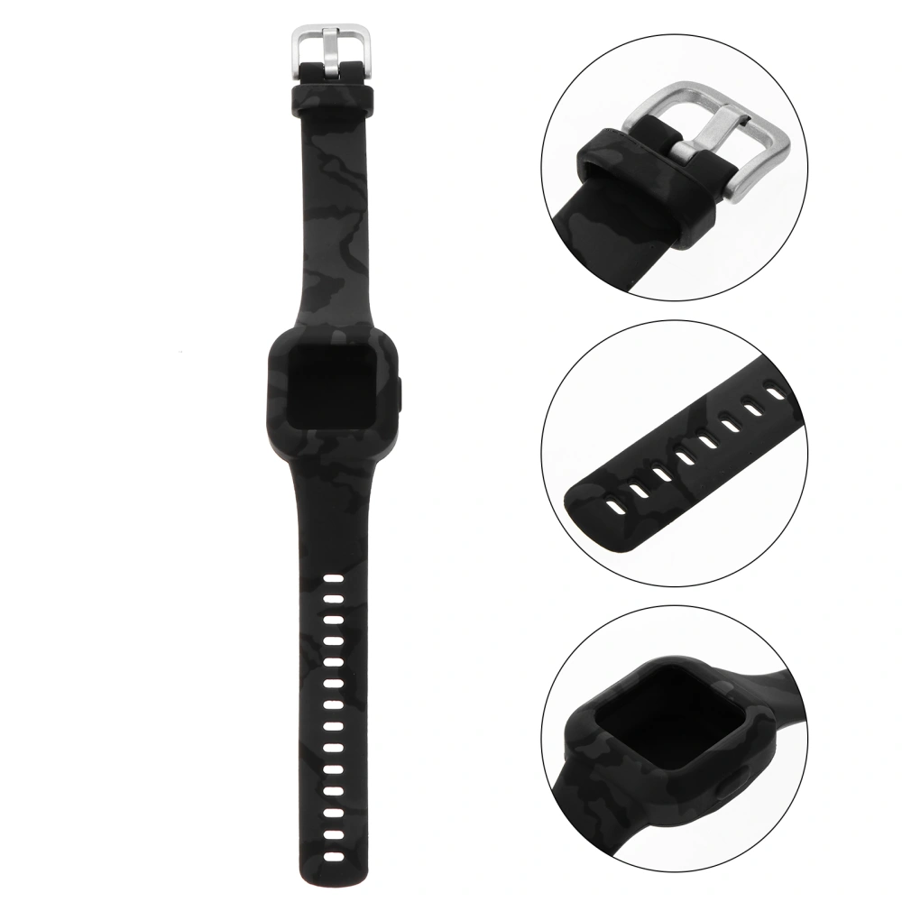 Silicone Watch Band Replacement Watchband Compatible for GarminFit JR3