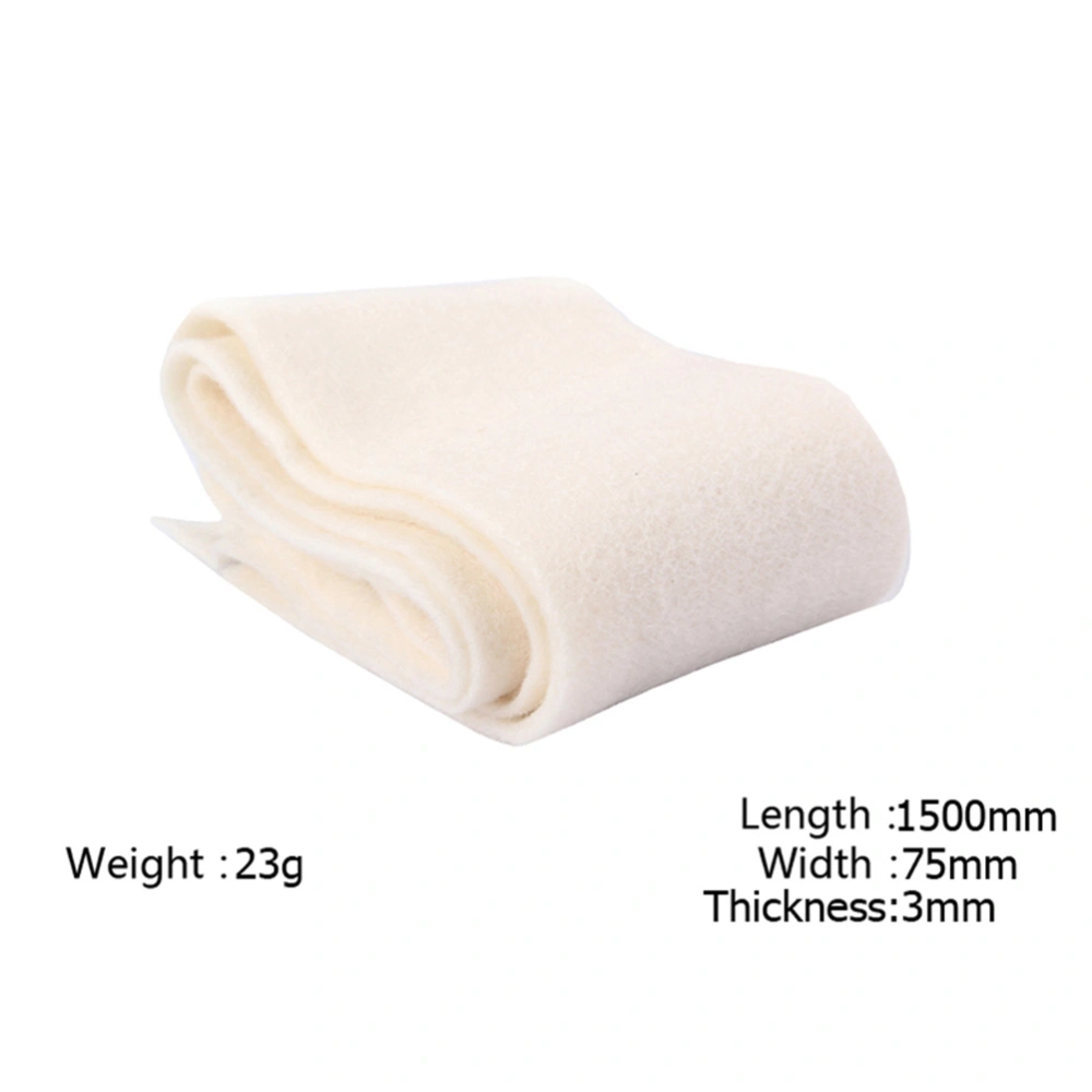 D06 Beige Wool Felt Piano Weak Sound Felt Piano Muffler Felt Musical Instruments Accessory