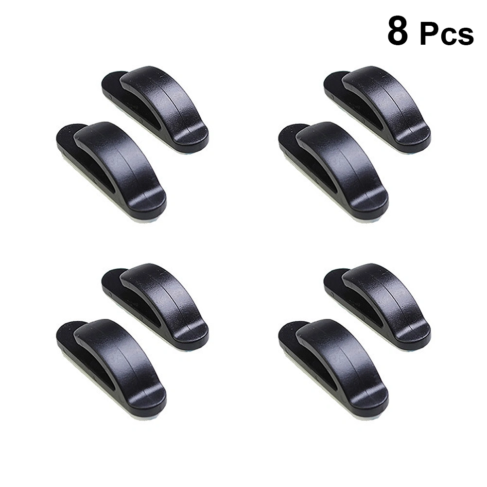 8Pcs Mini Car Hooks Back Seat Concealed Storage Hooks Household Auto Hooks Multi-functional Storage Holder