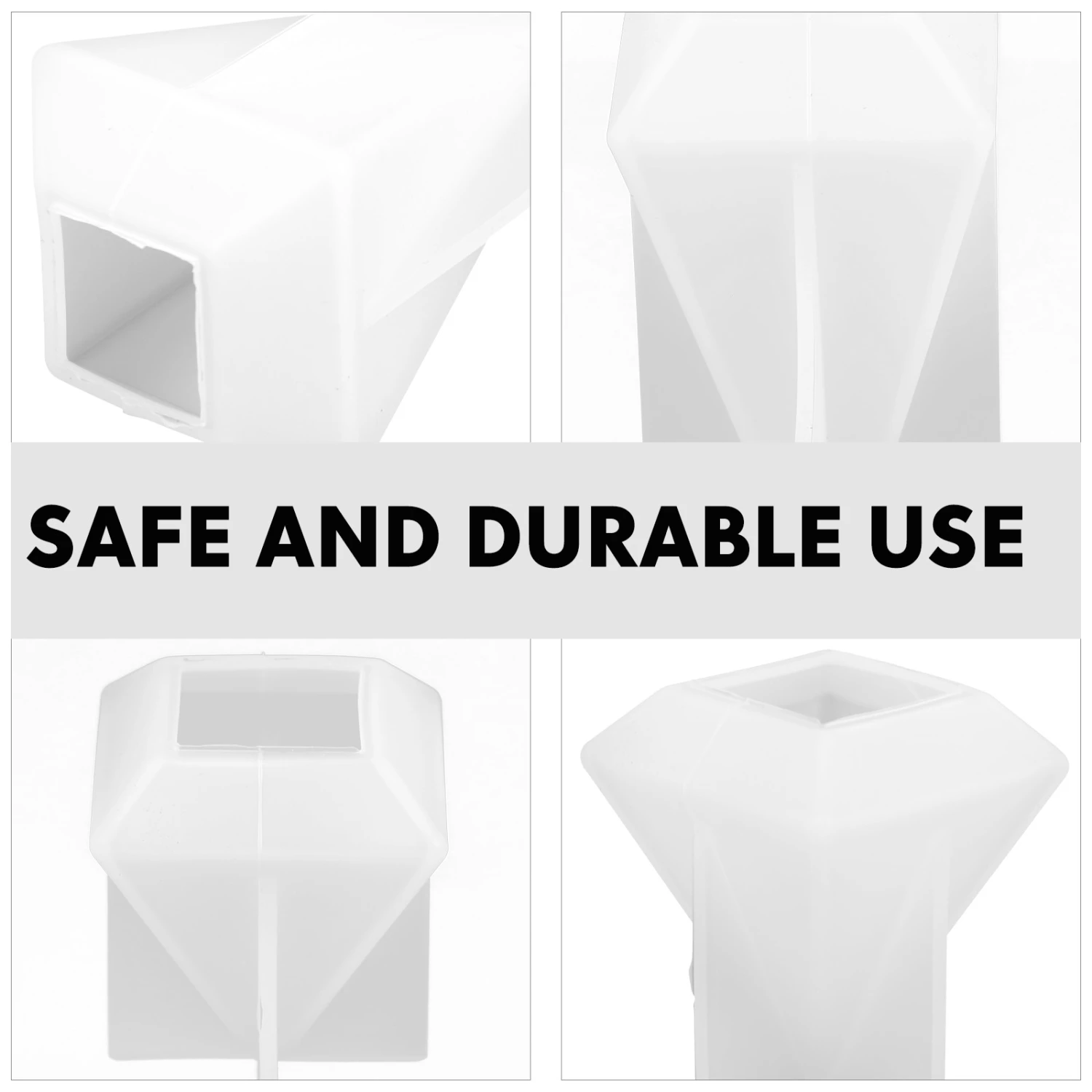 2Pcs Pyramid Shape Molds Tower Shaped Resin Molds DIY Jewelry Epoxy Moulds