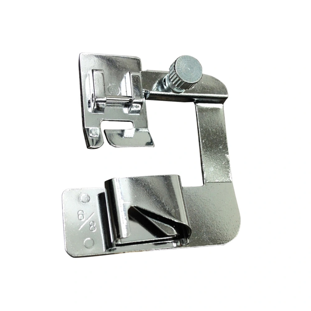 Sewing Machine Presser Foot Rolled Presser Foot 6/8'' for Low Sewing Machine Baby Lock