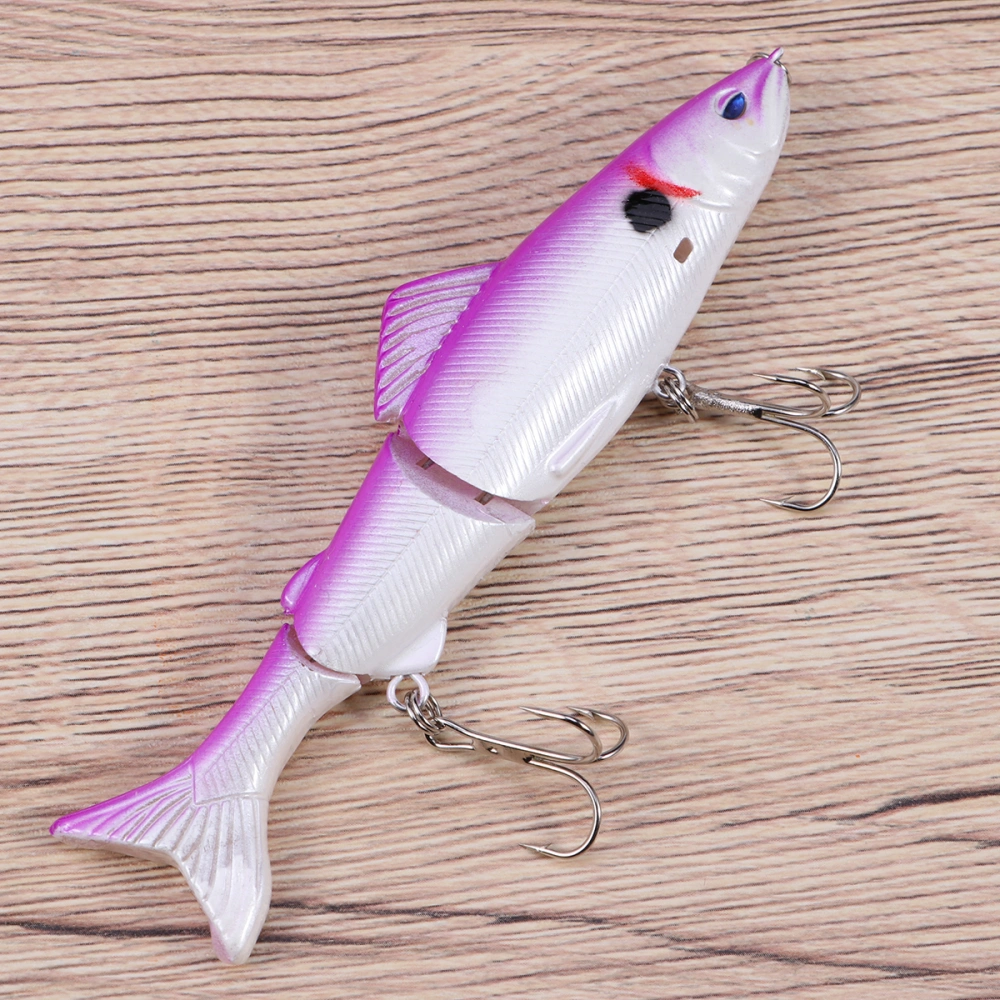 13cm Lifelike Plastic Fishing Lures Bass Colorful Crankbait Kit Saltwater freshwater Fishing Topwater Fishing Tackle Hooks (1)