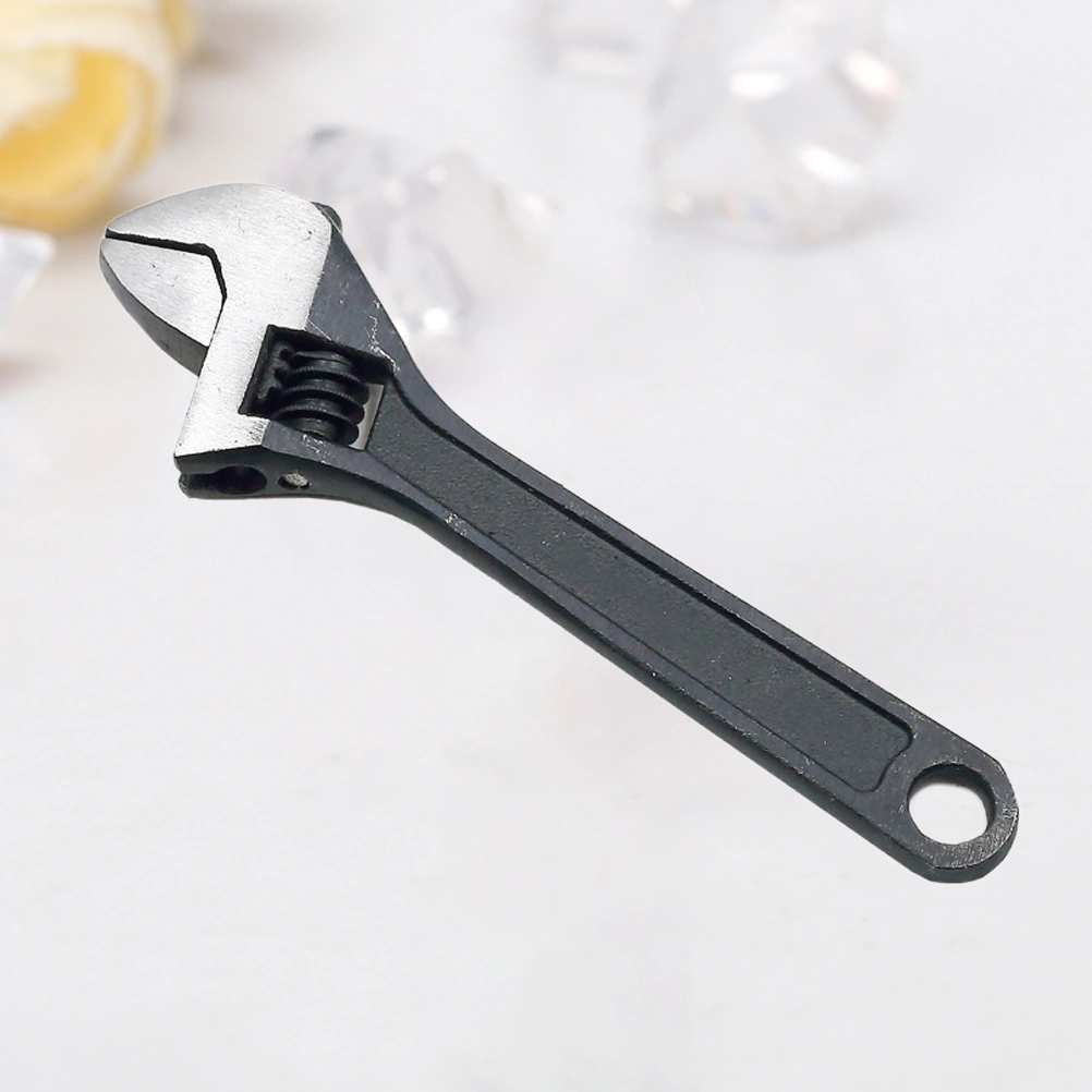 1Pc 100mm Ratchet Screwdriver Mini Batch Head Set Manual Wrench Screwdriver Combination Tools(Black)