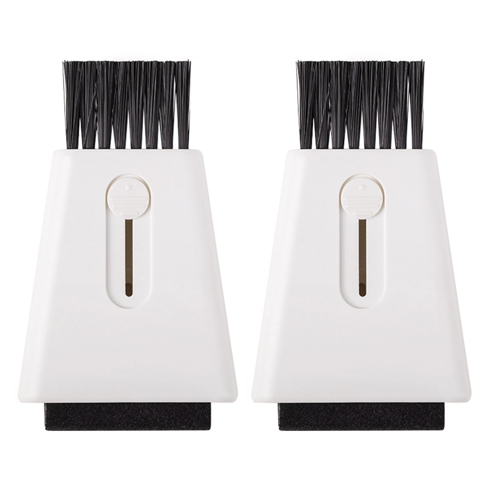 2pcs Multi-functional Brush Keyboard Clean Brush Small Dual-head Cleaner Brush