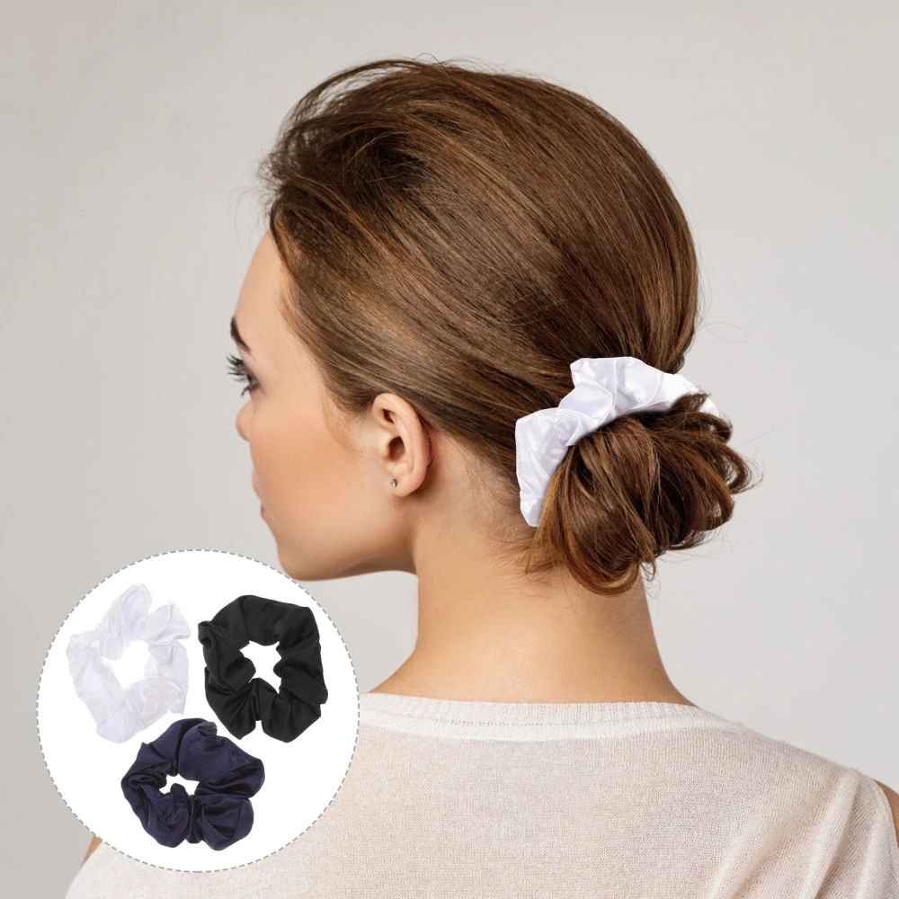 3pcs Hair Scrunchies Fashion Scrunchy Women Hair Ties Hair Accessories