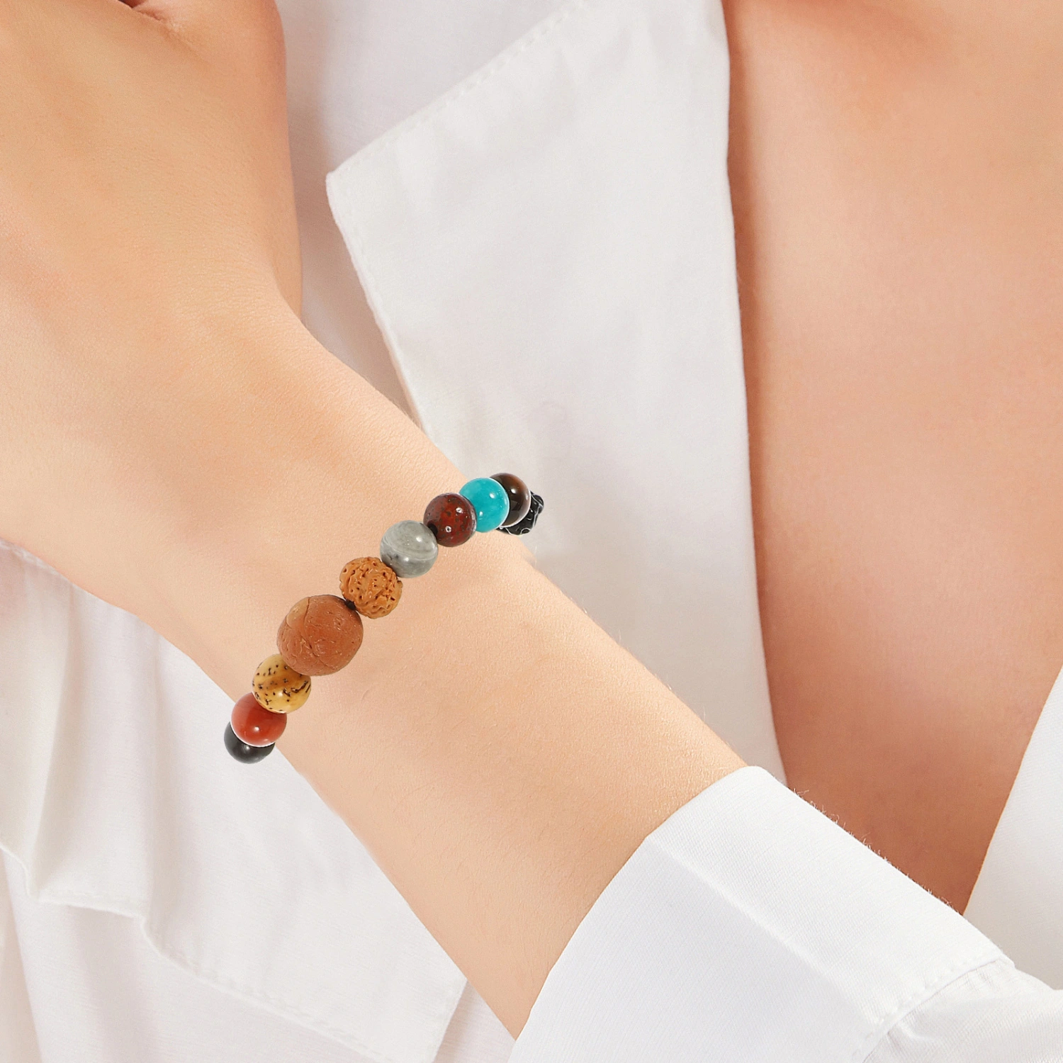 Amulet Bracelet Buddha Beads Bracelet Rosary Bracelet Prosperity Bracelet Adjustable Bracelet