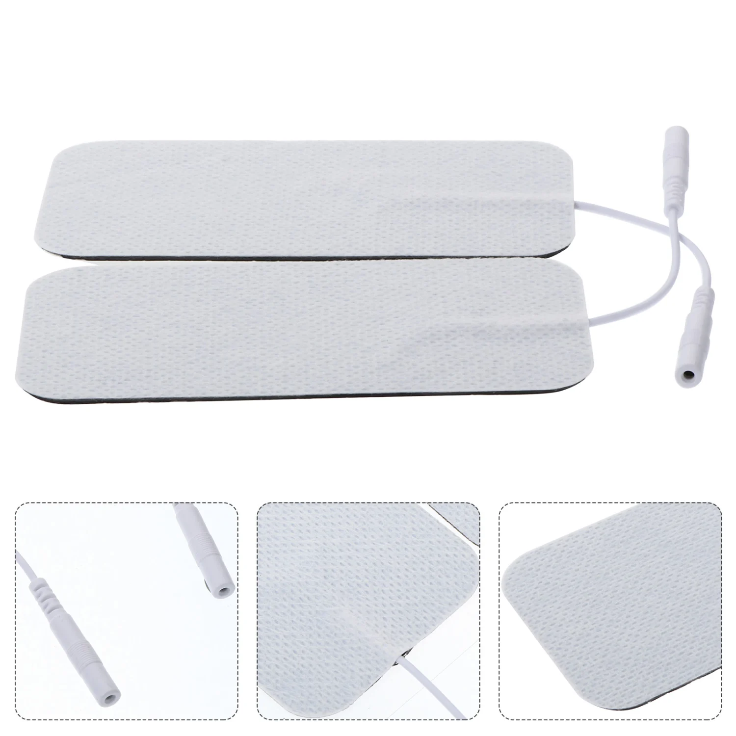4pcs Electrode Pads Acupuncture Digital Therapy Gel Pads Tens Electrode Pads