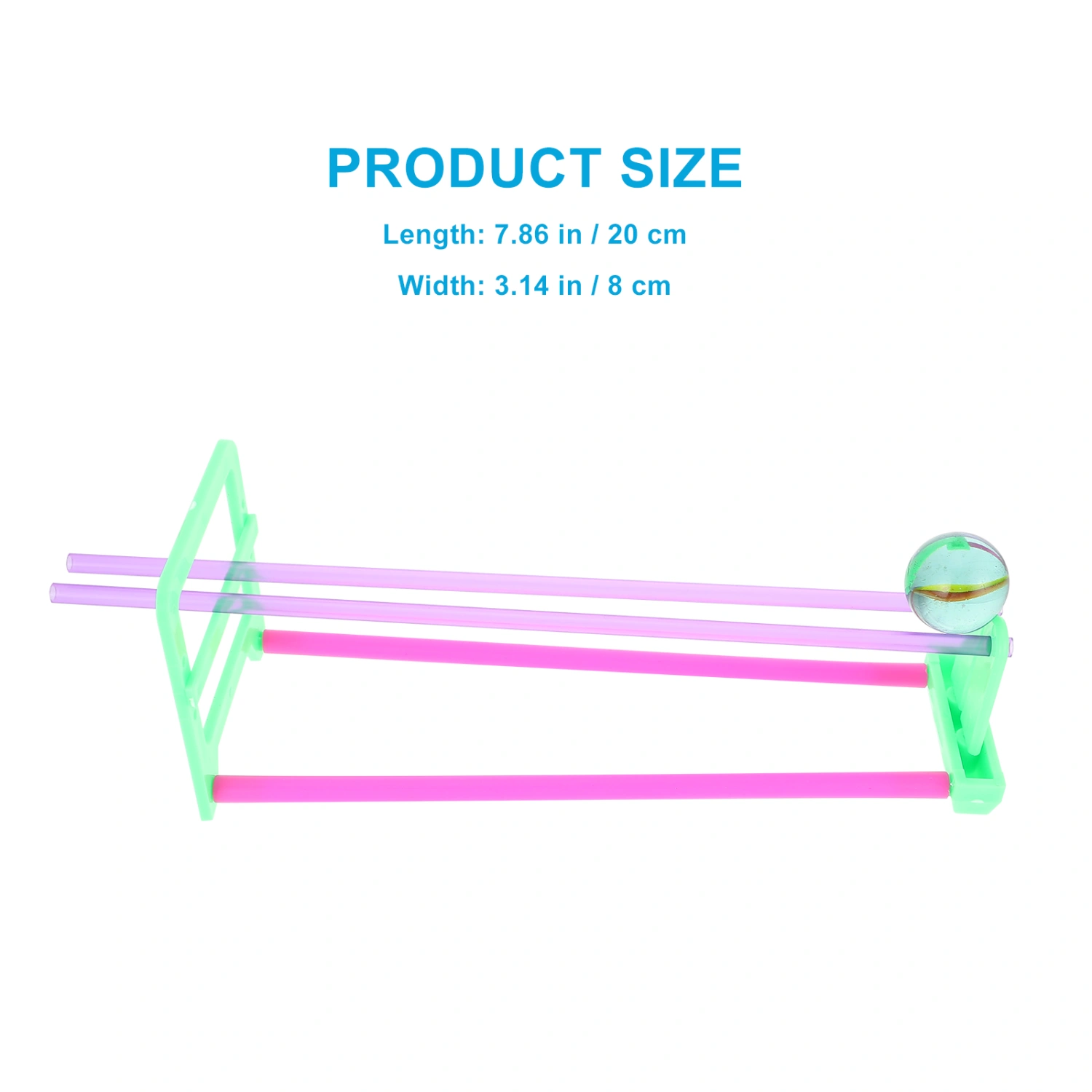 1 Set Dual Track Slope Exercise Ability Educational Kid Student Equipment Toys