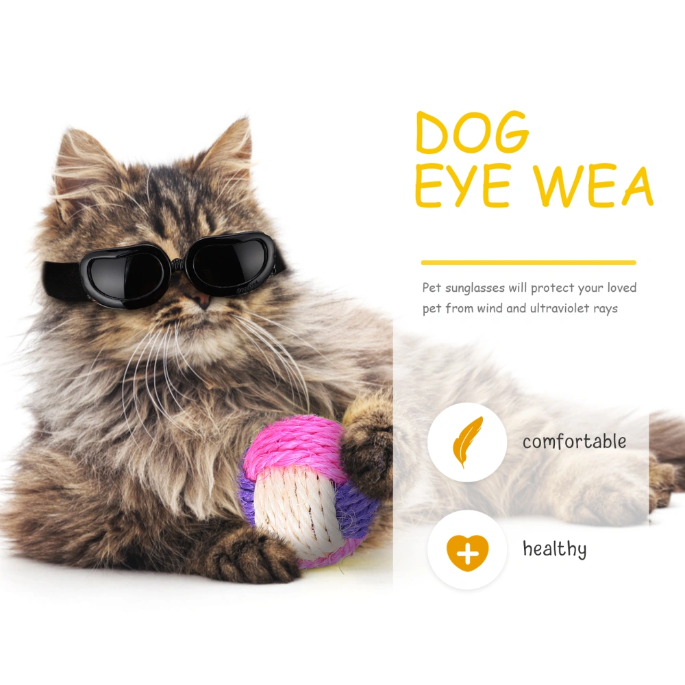 Dog Sunglasses Dog Goggles UV Protection Wind Protection Pet Glasses Eye Wear