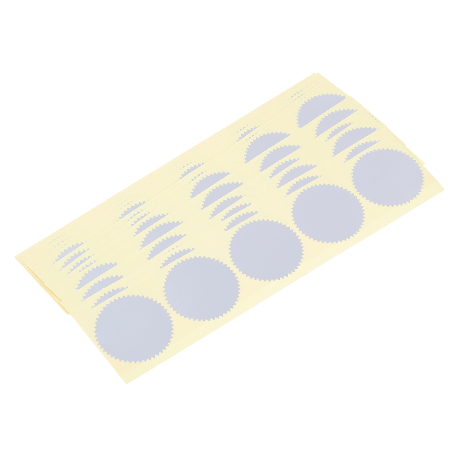 100 Pcs Gear Shape Seal Stickers Envelope Seal Certificate Files Seal Stickers