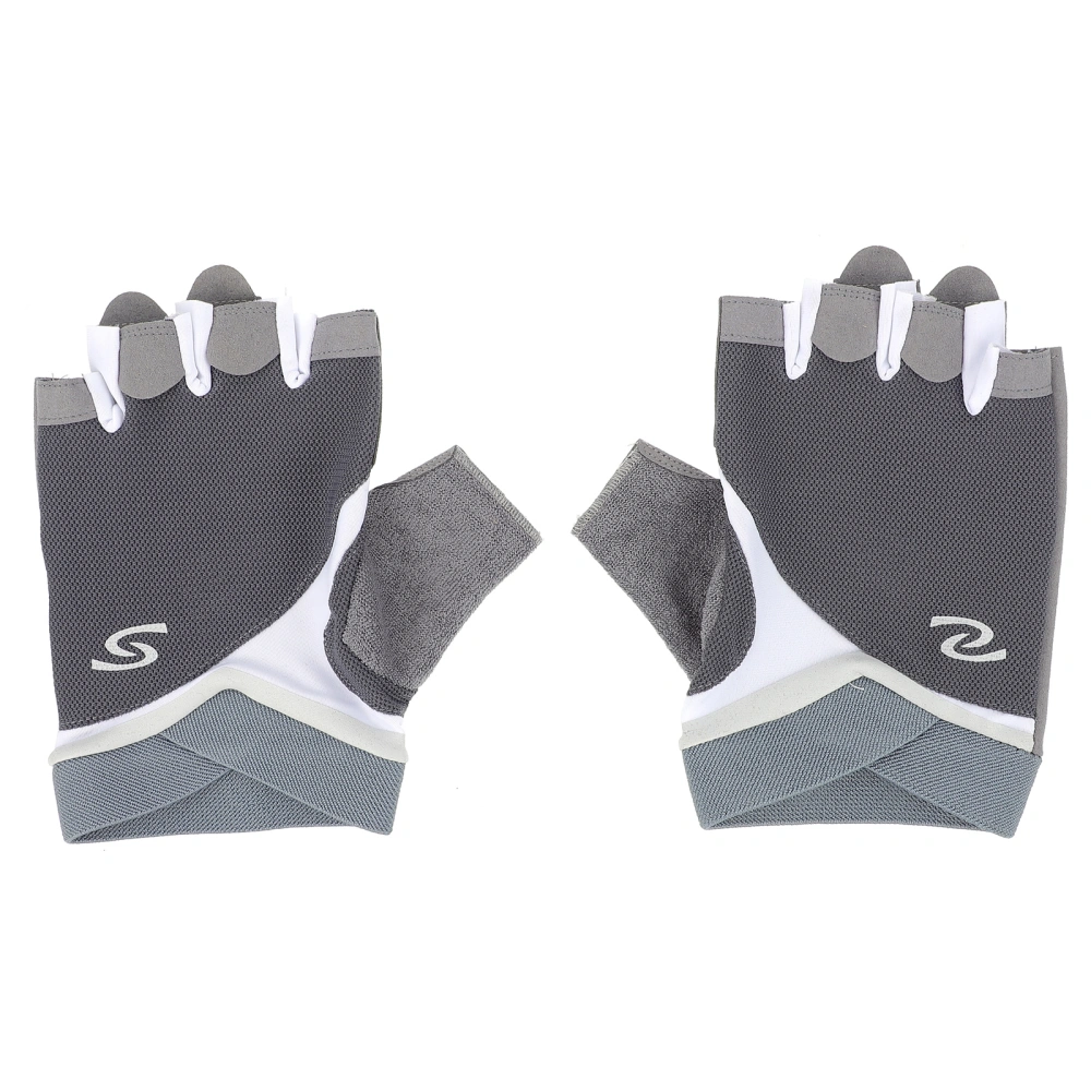 1 Pair Outdoor Sports Anti-Slip Gloves Half Finger Breathable Cycling Gloves