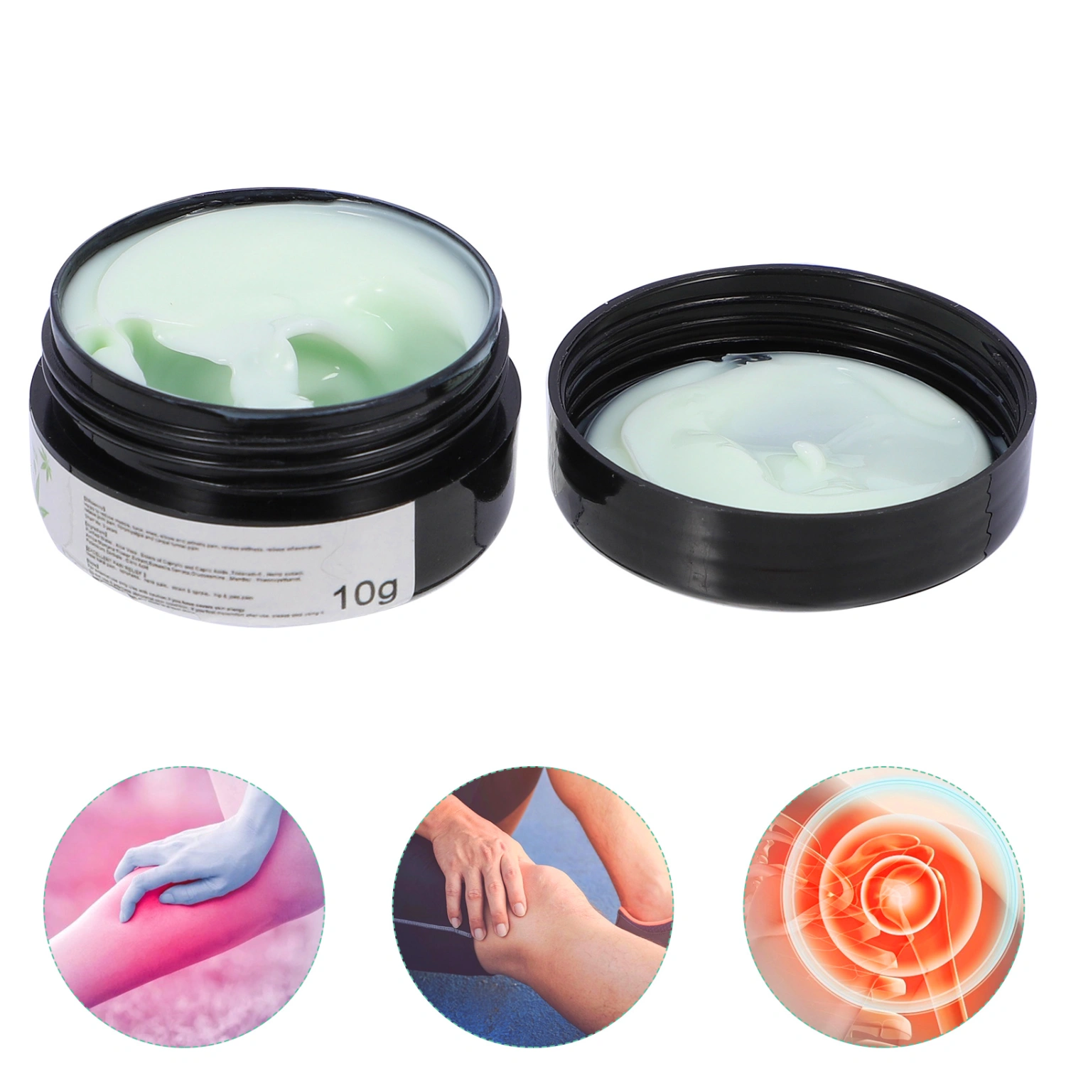 1pc Hemp Cream Pain Relief Balm Back Shoulder Knee Pain Relief Ointment (Assorted Color)