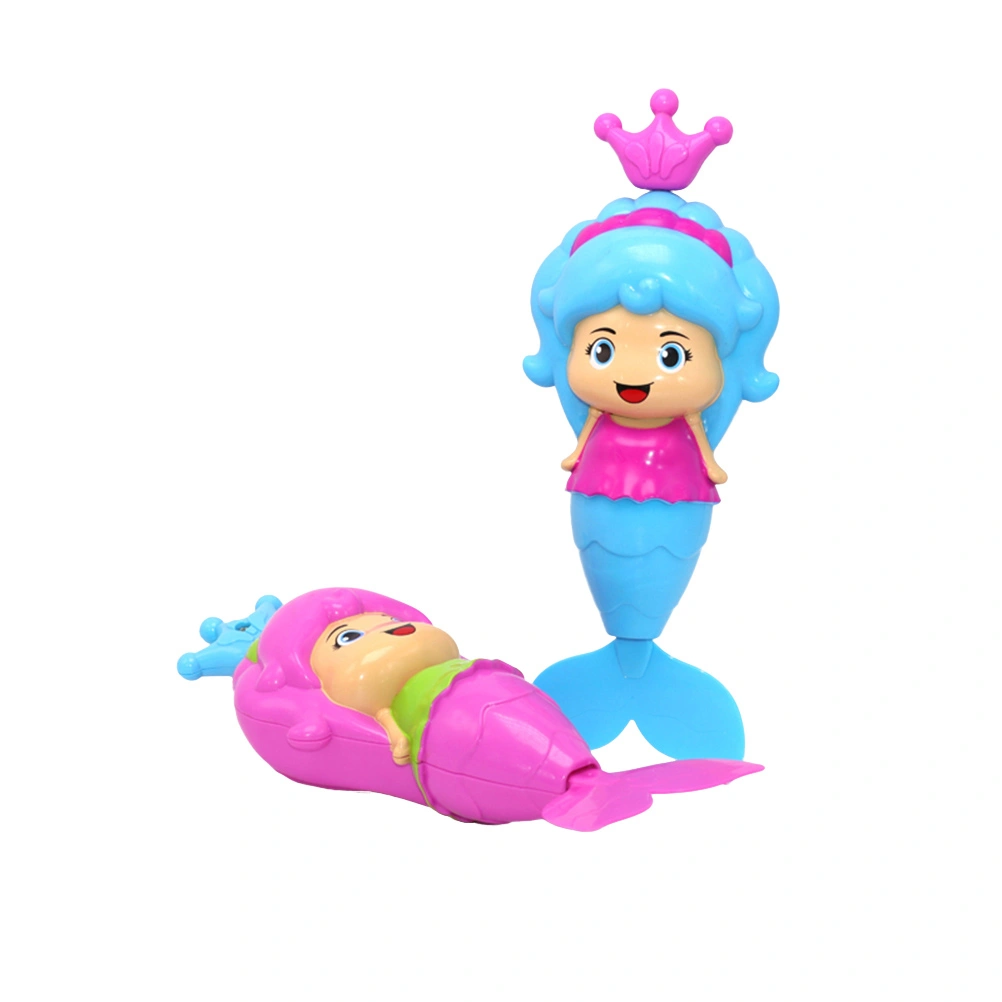 Mermaid Baby Bath Toys Bathtime Fun Spring Toys for Babies and Kids (Random Color)