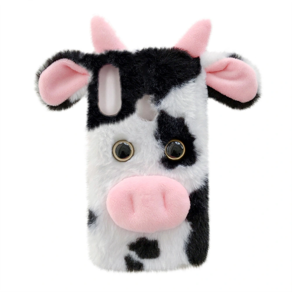 Plush Cow Cellphone Protector TPU Protection Case Compatible with Moto E (2020)