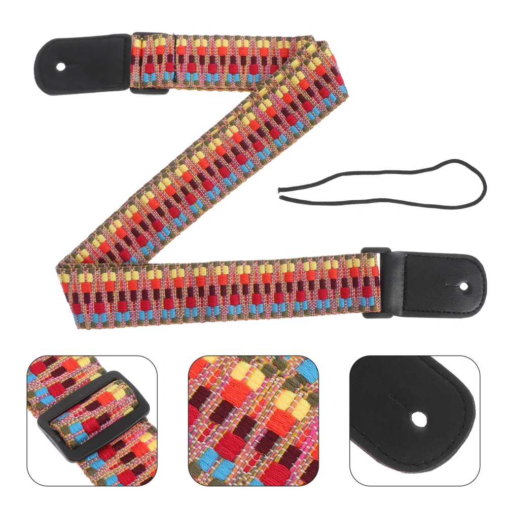 Creative Ukulele Strap Ukulele Holding Strap Practical Ukulele Woven Belt