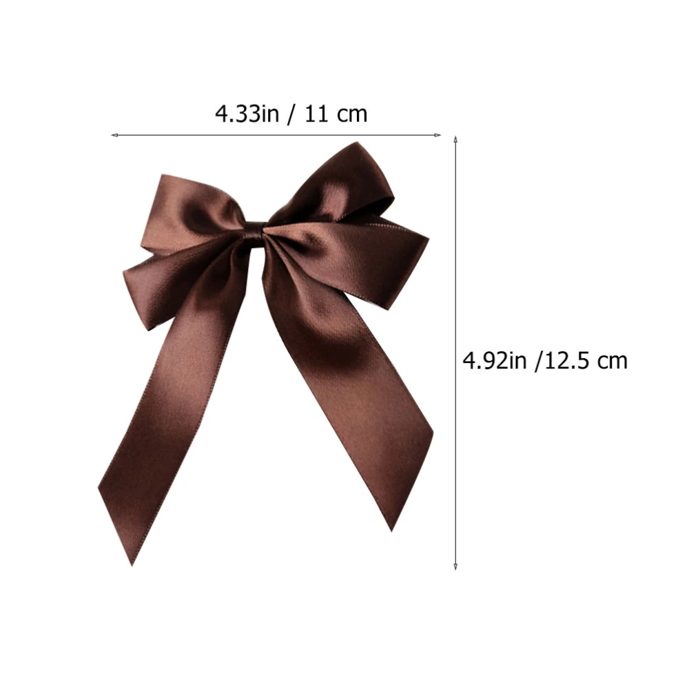 20Pcs Polyester Ribbon Bowknot Gift Wrapping Bow Present Packing Accessory