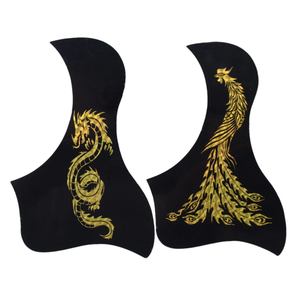 2Pcs Professional 41-inch Guitar Pickguard Anti-scratching Pickguard Sticker