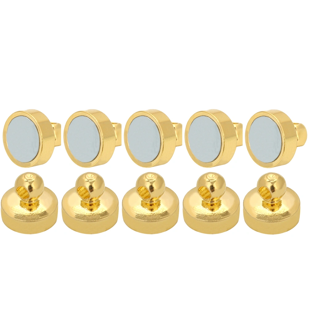 20pcs Small Strong Magnetic Clasps Connector Magnetic Fastenter for DIY Jewelry Necklace Bracelet Anklets (Gold)