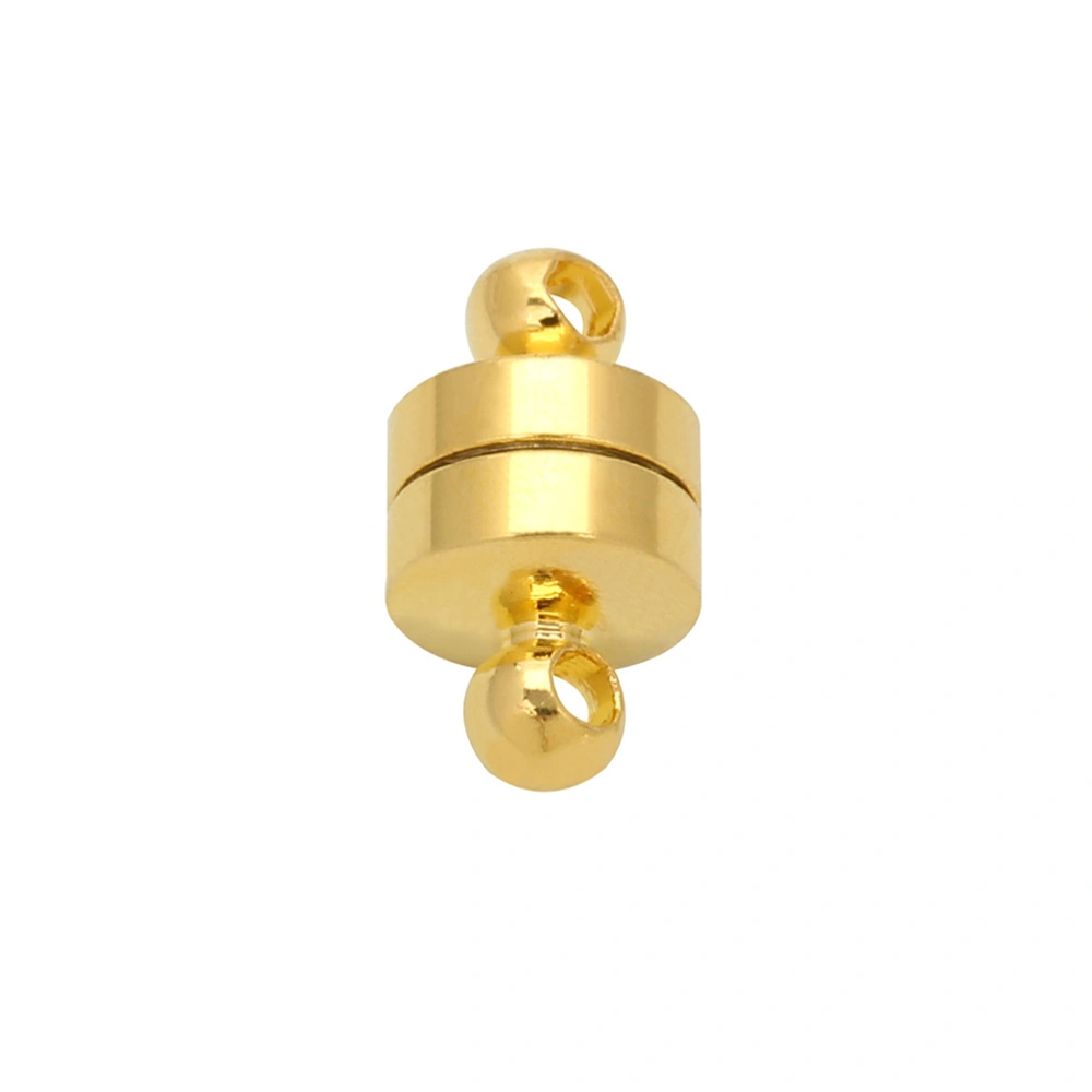 20pcs Small Strong Magnetic Clasps Connector Magnetic Fastenter for DIY Jewelry Necklace Bracelet Anklets (Gold)