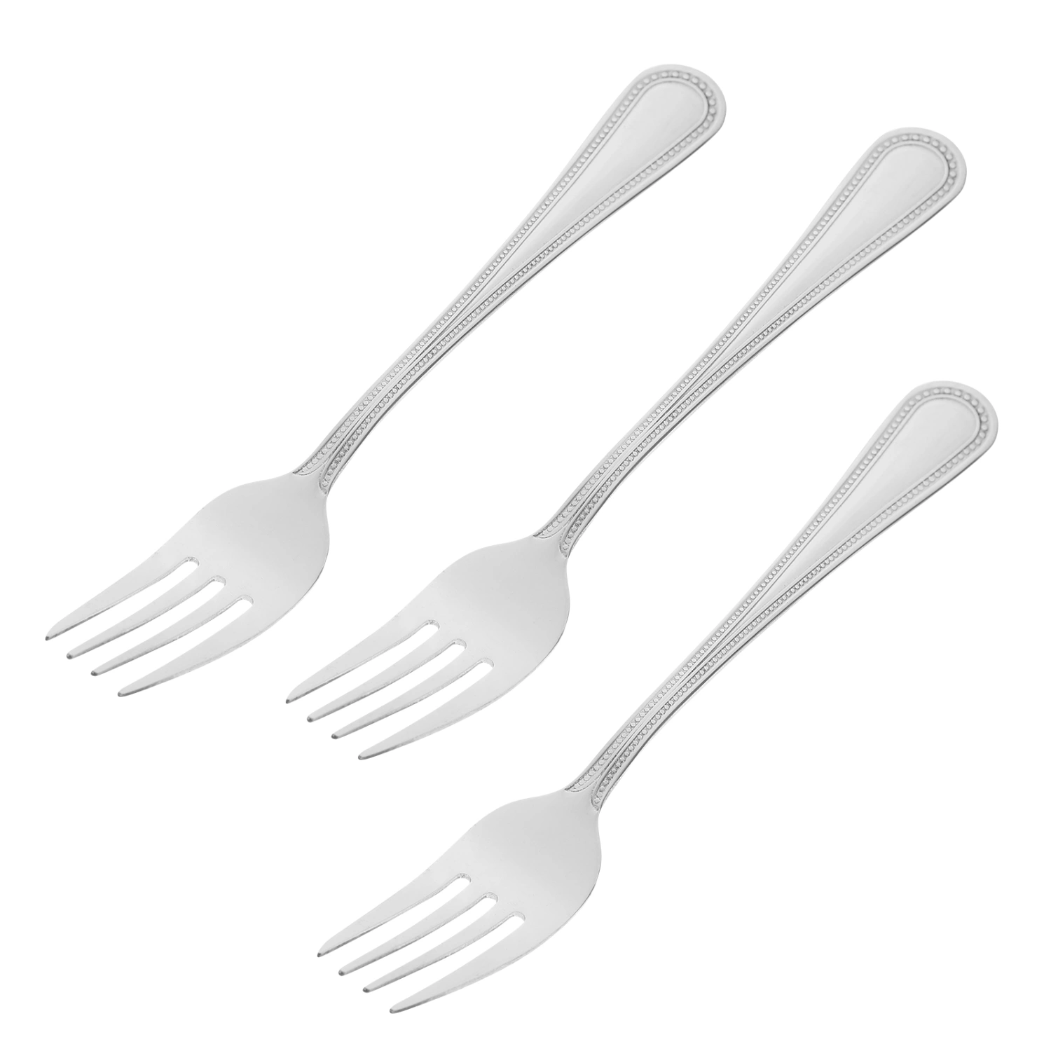 3Pcs Fruit Forks Small Food Forks Small Metal Forks Dessert Serving Forks Cake Forks