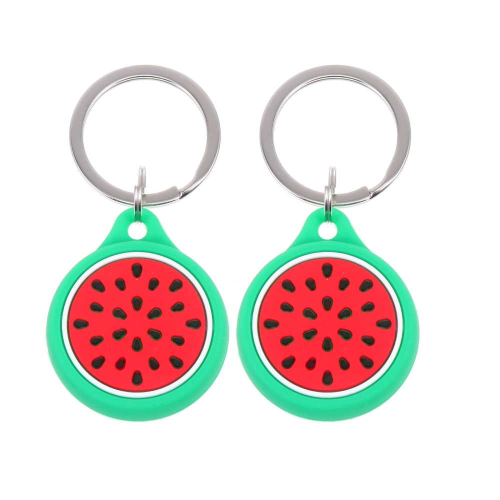 2Pcs Fruit Pattern Silicone Case Locator Protector Compatible for AirTags