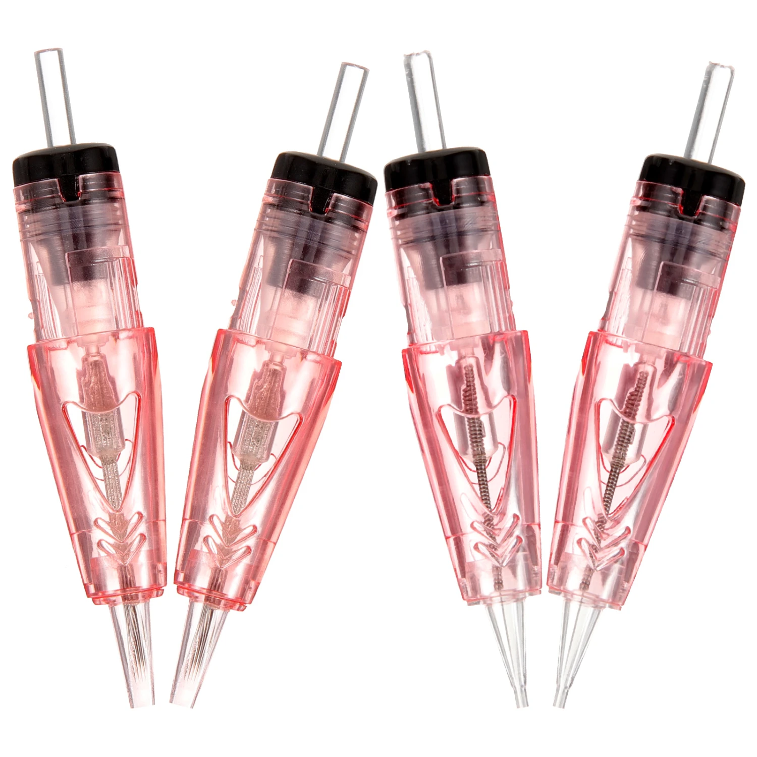 4 pcs Eyebrow Tattoo Cartridge Needles Eyeliner Tattoo Cartridge Needle Microblading Needles
