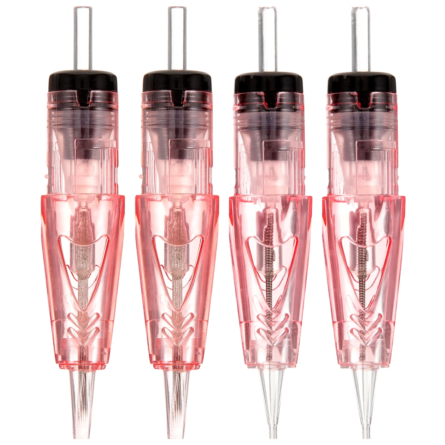 4 pcs Eyebrow Tattoo Cartridge Needles Eyeliner Tattoo Cartridge Needle Microblading Needles