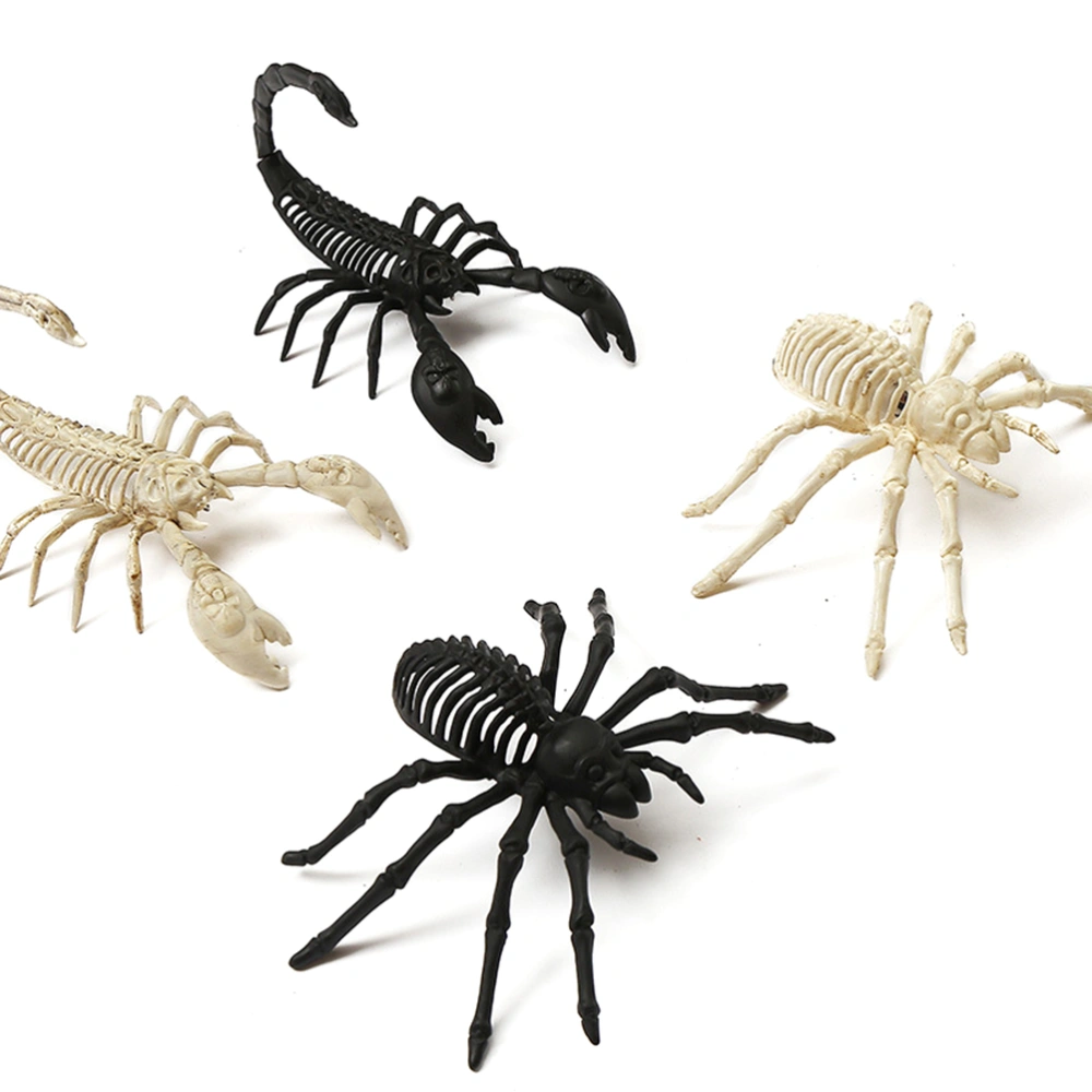 1PC Plastic Realistic Bugs Fake Insects Simulation Scorpion for Halloween Party Favors and Decoration (Black)