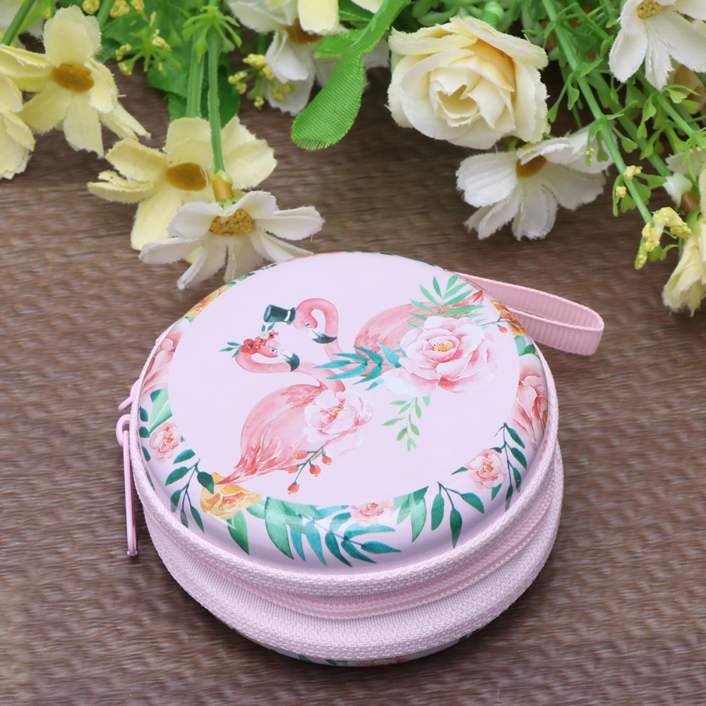 1pc Women Wallet Flamingo Coin Purse Lady Zipper Coin Purse Coin Cards Holder with Rope for Girls Ladies Women (2)