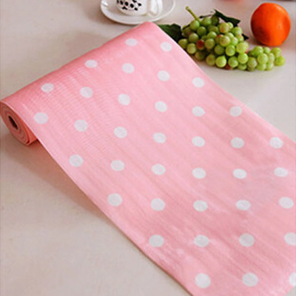 Non-Slip Anti-Mildew Shelf Liner Lovely Kitchen Cabinet Drawer Liners Mat Waterproof Refrigerator Liner Mat Pad(Random Pattern)