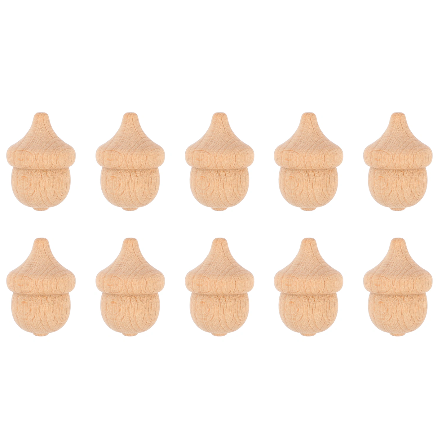 10Pcs Decorative DIY Craft Nature Wooden Craft Art Projects for Kids Painting
