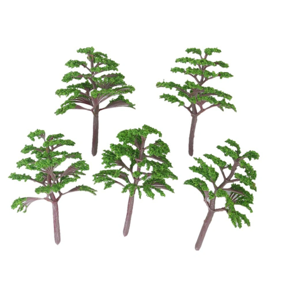 20pcs 1:150-200 Scenery Landscape Train Model Trees (Green)