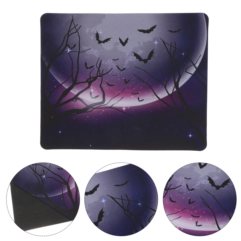 Mouse Pad Halloween Mouse Mat Rectangle Gaming Mouse Pad Nonslip Mouse Mat